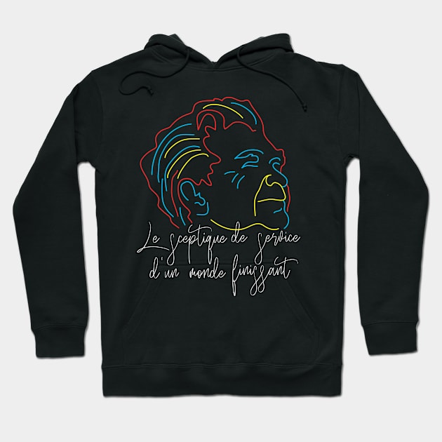 A tribute to Cioran Hoodie by jazzworldquest